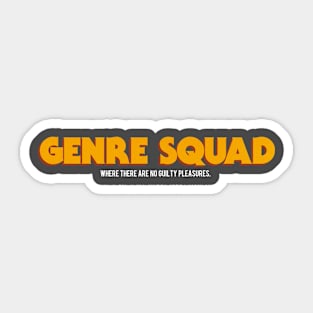 Genre Squad Logo Sticker